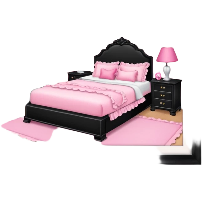 pink girly framed photo picture emoji