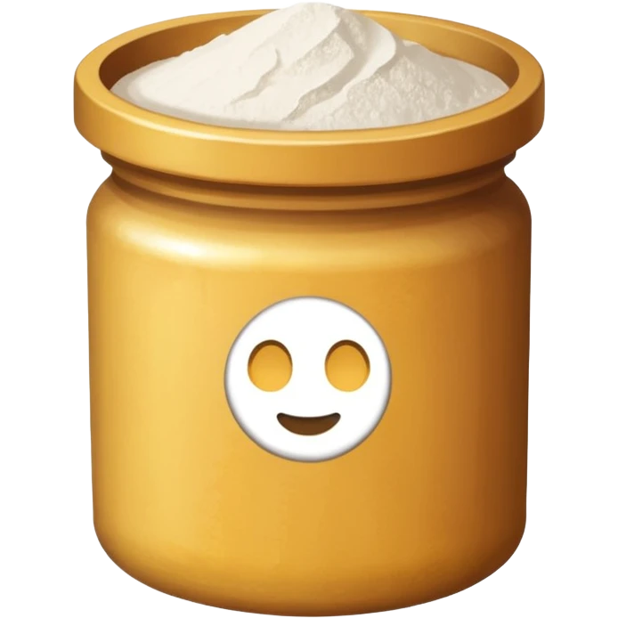 a paquet of flour emoji