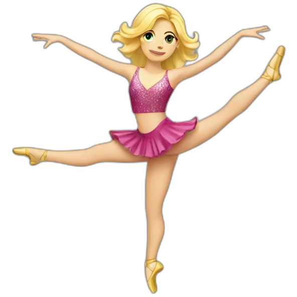 BLONDE DANCER emoji