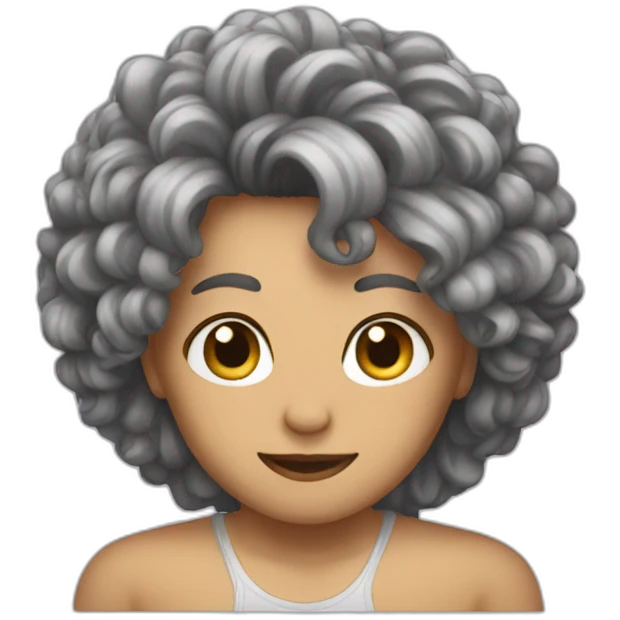 hair emoji