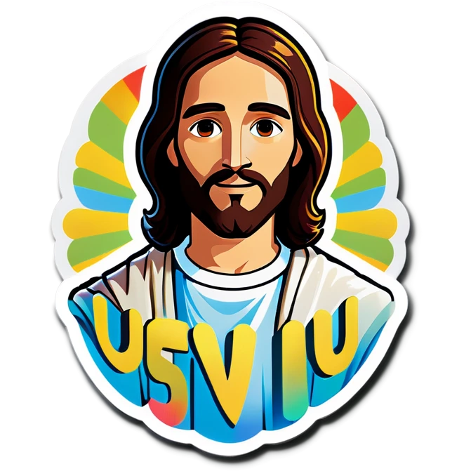 Jesus Loves U emoji
