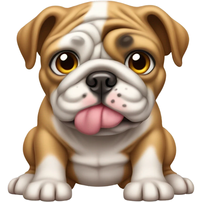 english bulldog puppy emoji