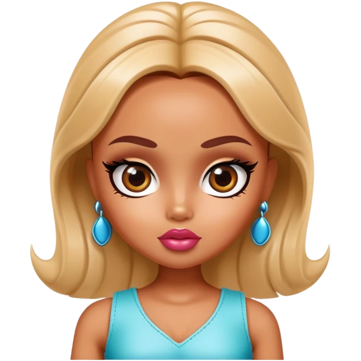 A bratz doll emoji
