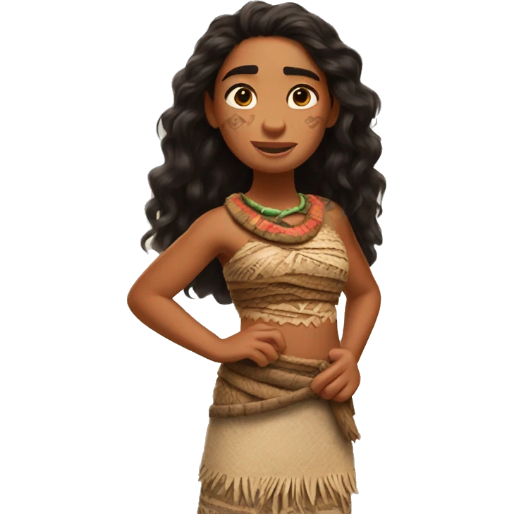 Moana emoji