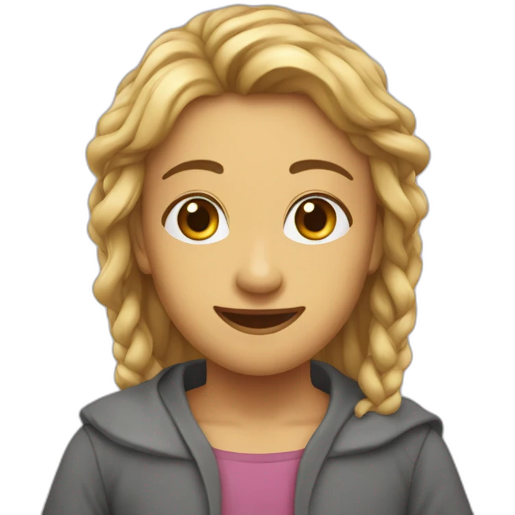 فتاة فلسطينية  emoji