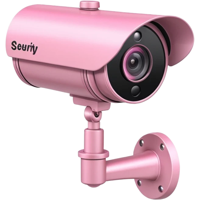 Security Camera pink Axis P1346-E emoji
