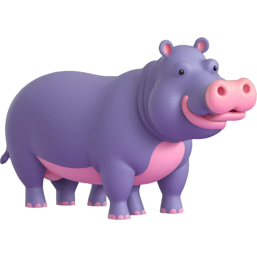 Hippopotamus emoji