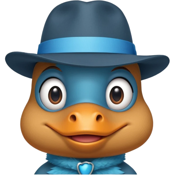 Perry the platypus emoji