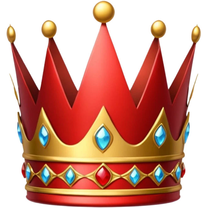 RED Crown King emoji
