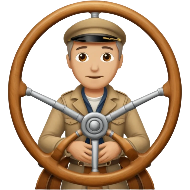 Helmsman emoji