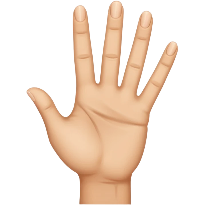 VL hand sign emoji