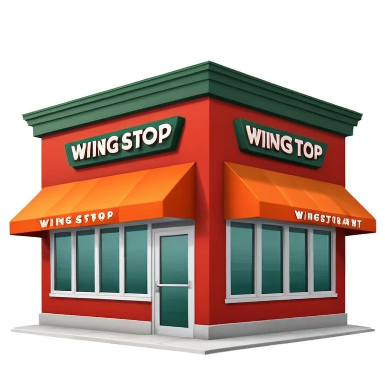 Wingstop restaurant  emoji