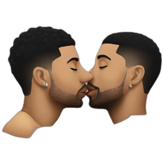 drake kissing 21 savage emoji