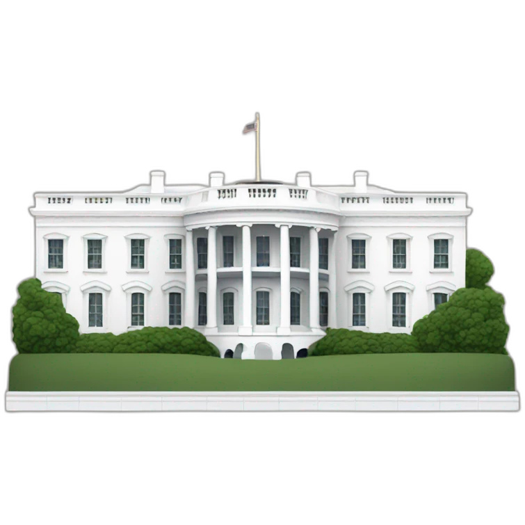 the white house emoji