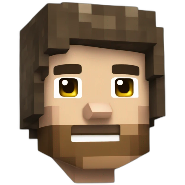 Minecraft Steve emoji