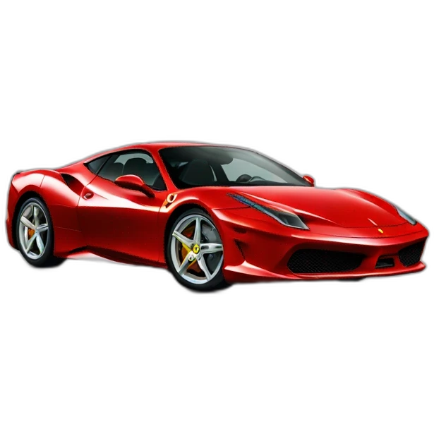 voiture ferari emoji