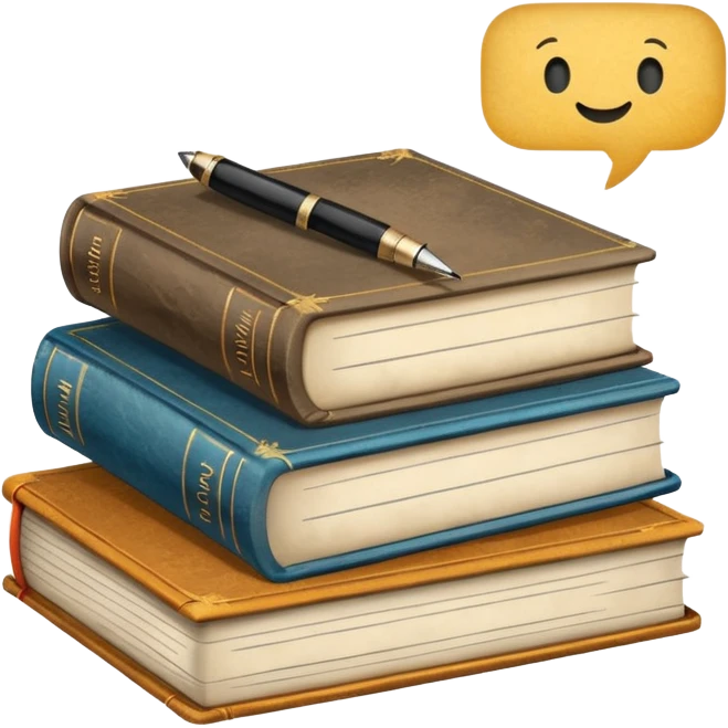 Give me 4 emojis, not an image with a bunch of emojis. Emojis about learning English for young adults emoji