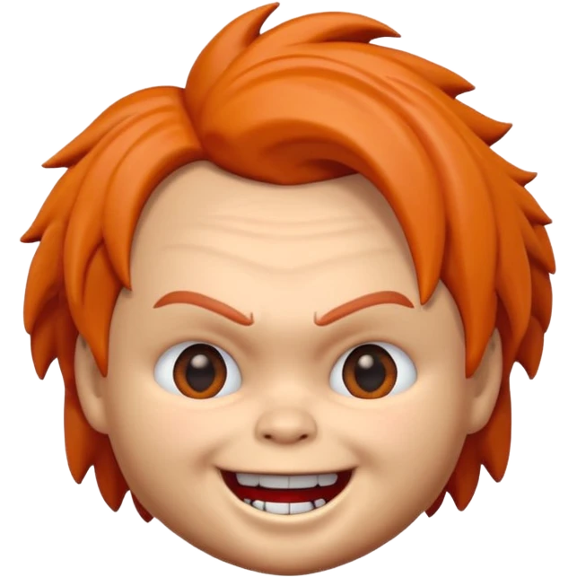Un emojin de chuky emoji