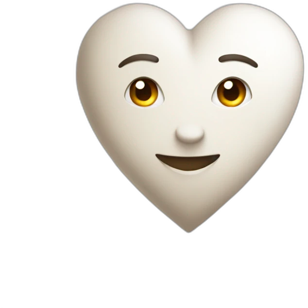 Corazón flechado blanco  emoji