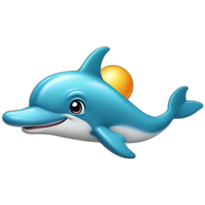 maybe a dolphin cannot hatch a egg nope dolphins lay babies emoji