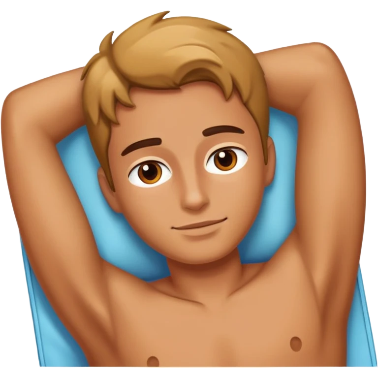 Person laying down emoji