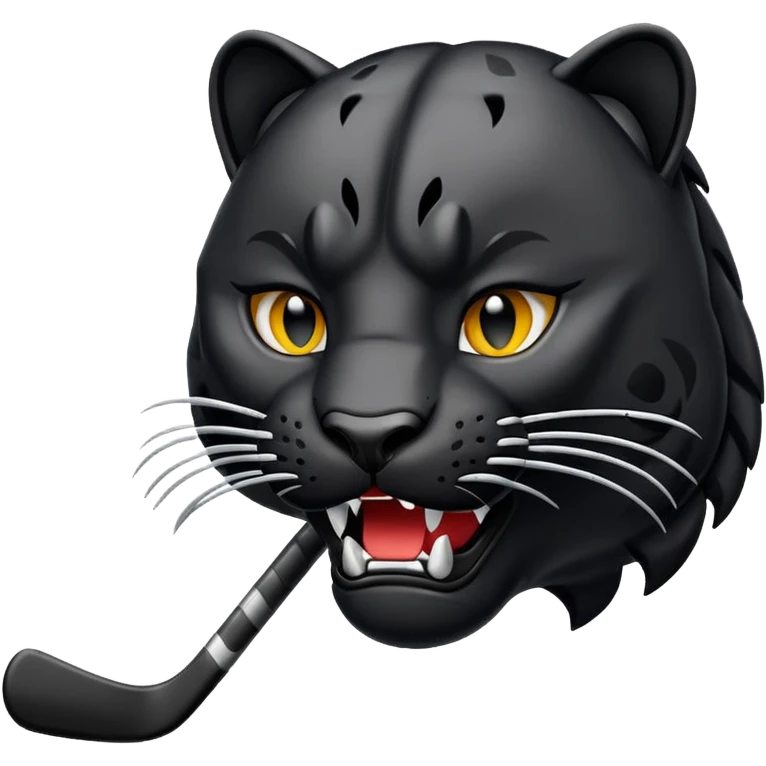 Panther hockey emoji emoji
