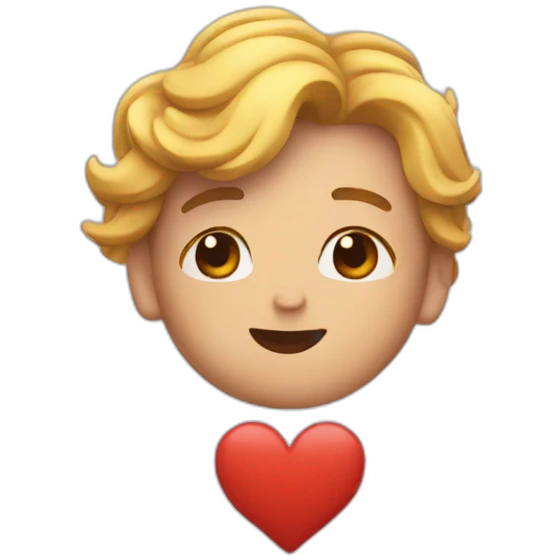 falling in love emoji