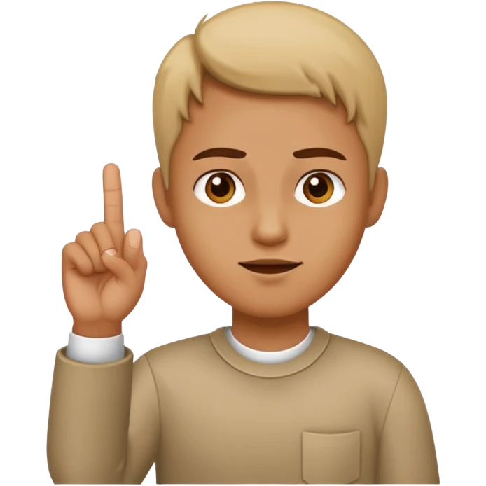 Nice face with middle finger emoji