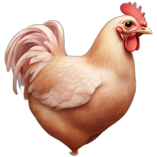 chicken heart emoji