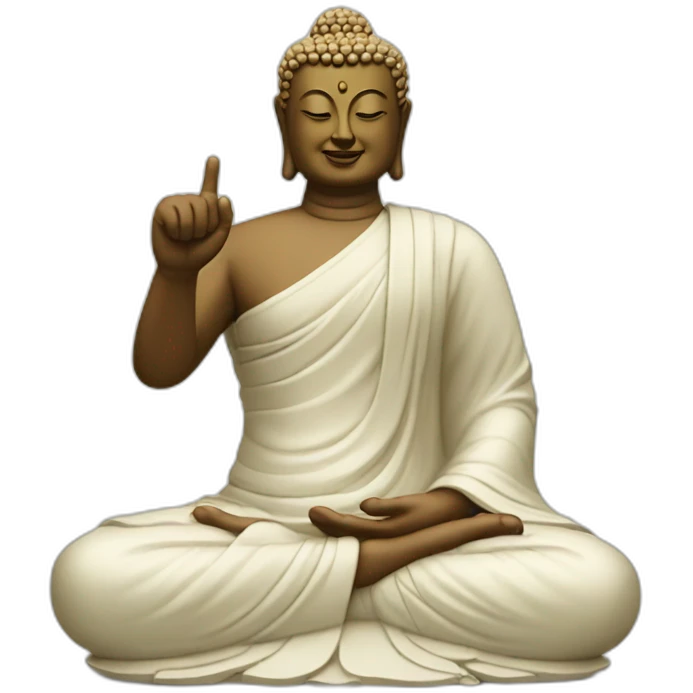 buddha-two-thumbs-up emoji