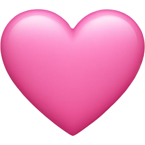 pink heart emoji