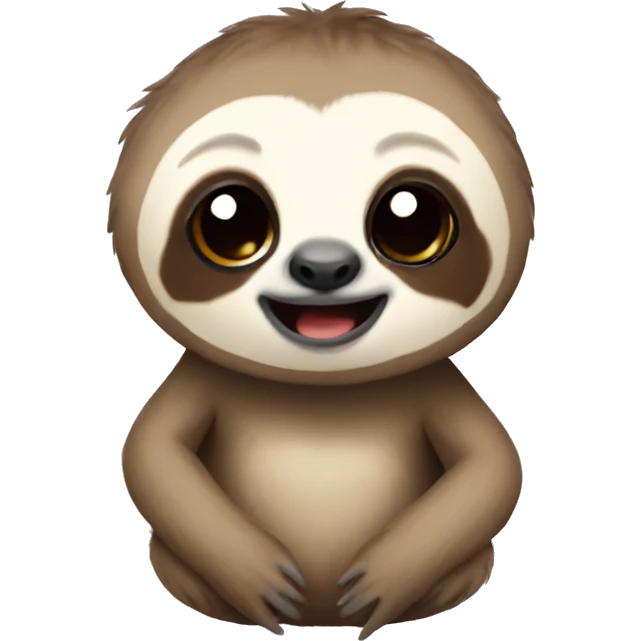 Baby sloth emoji