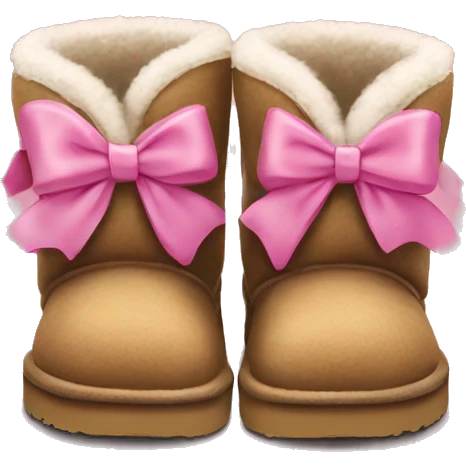 uggs with bows emoji