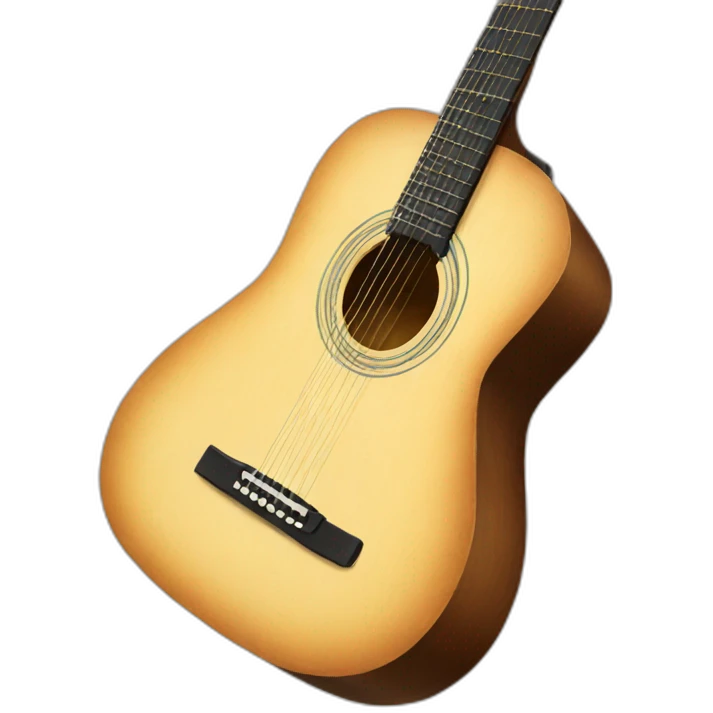 guitar acoustic emoji