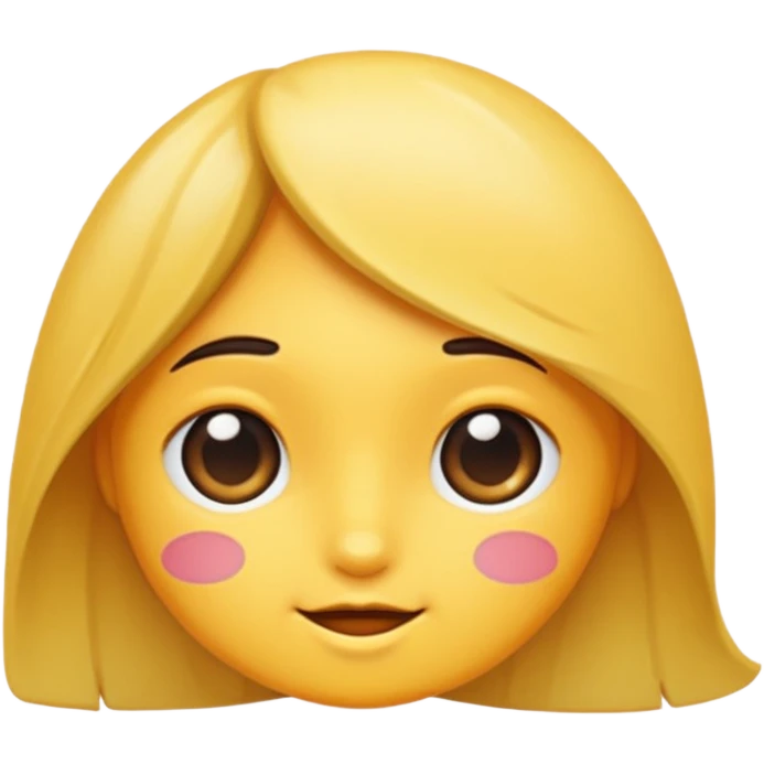 A pretty emoji