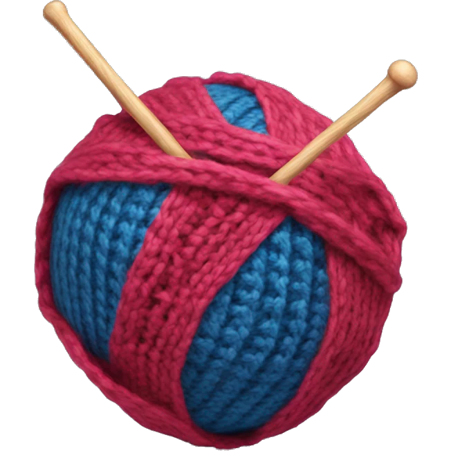 knitting ball emoji