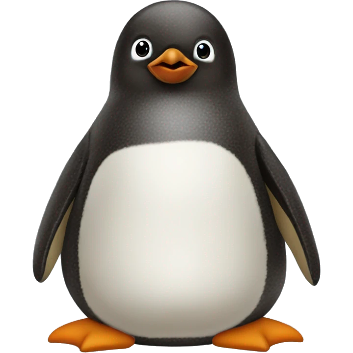 pesto the large fat brown baby penguin emoji