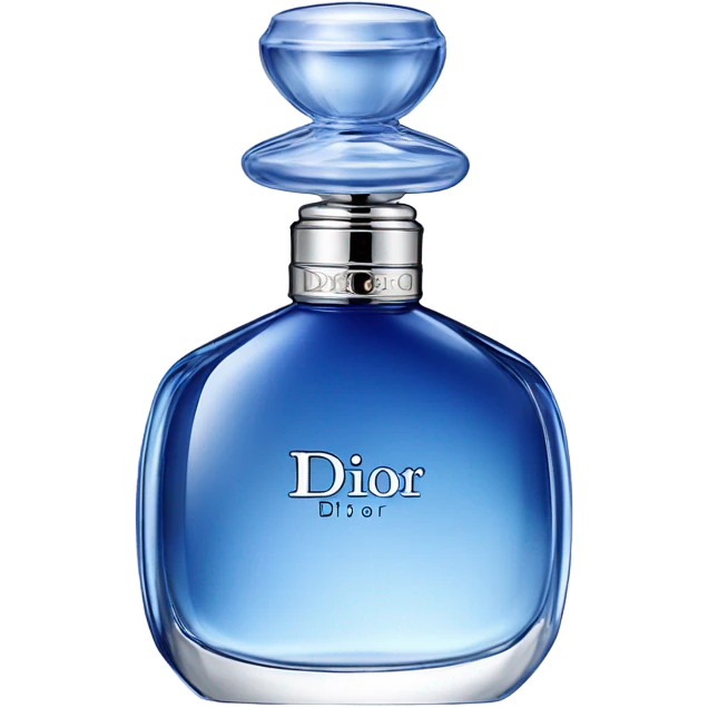 Blue Dior perfume  emoji
