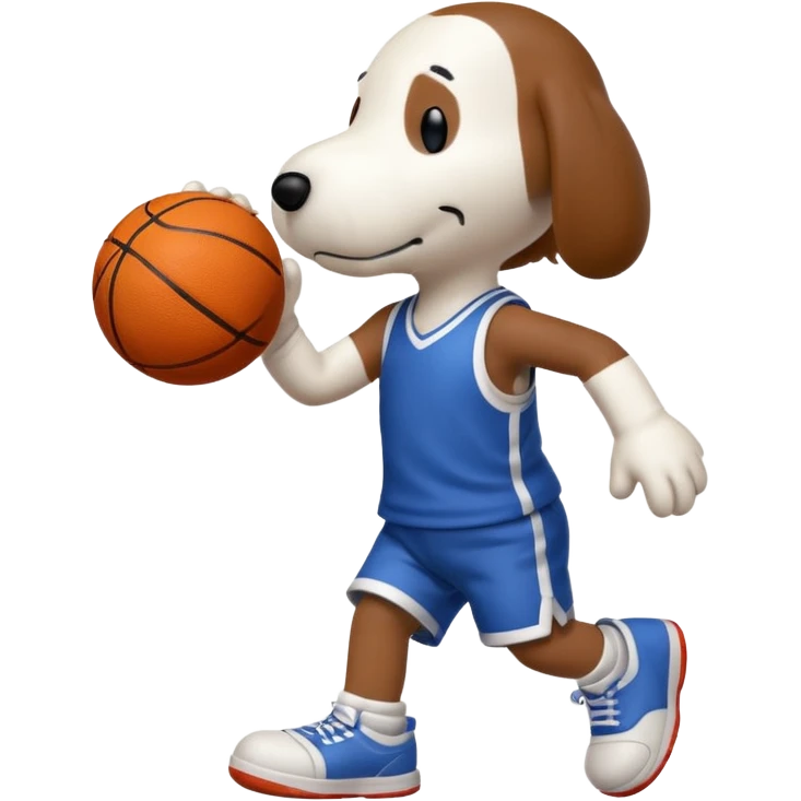 Crea un Snoopy funcionado con lamelo ball emoji