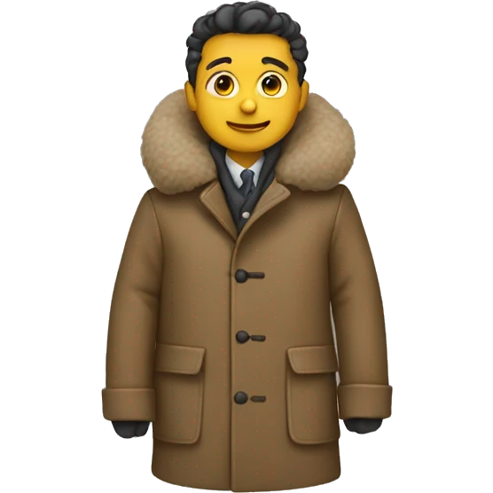 Do wearing coat emoji