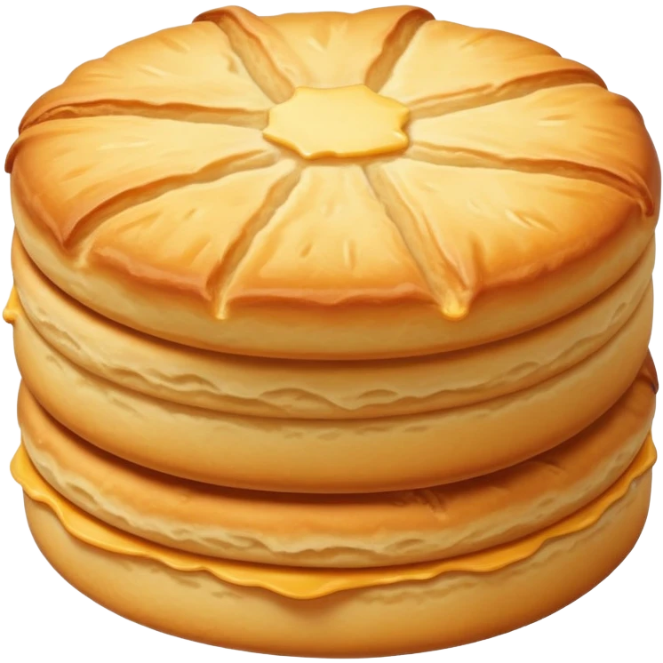 A biscuit emoji