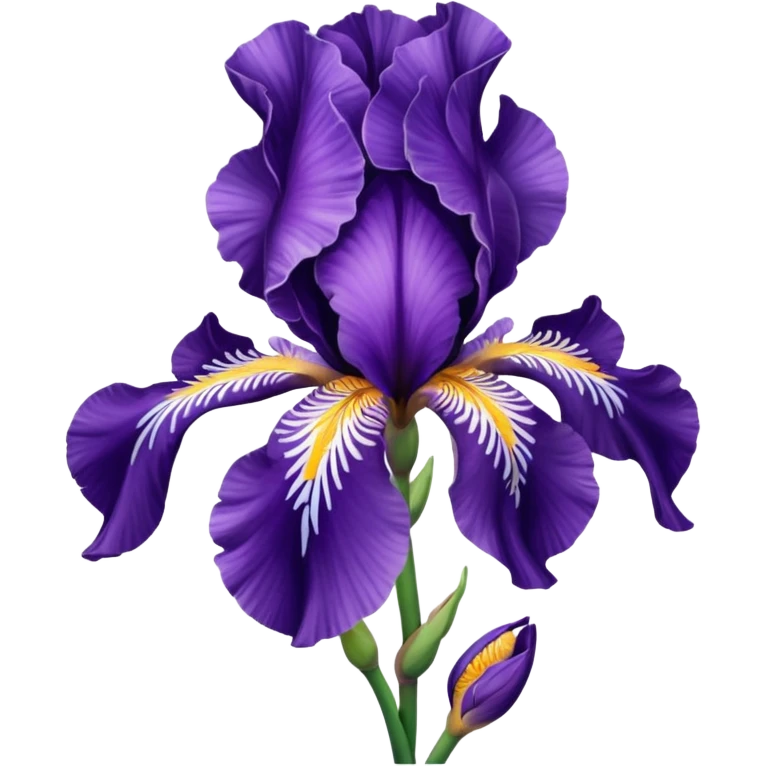 цветок Ирис emoji