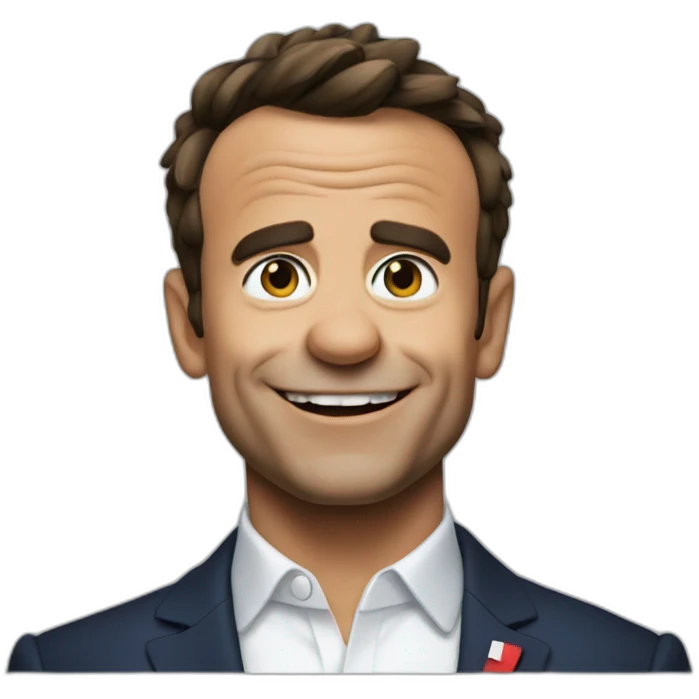 Stitch Emanuel Macron emoji