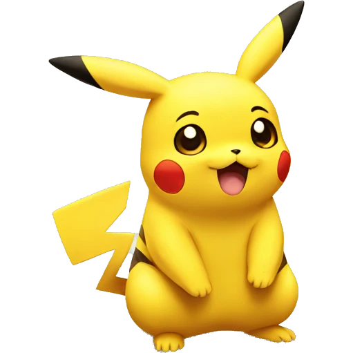 Pikachu de pokemon triste  emoji