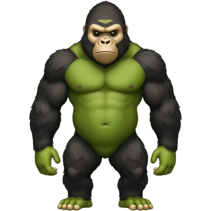 gorilla tag gorilla green no legs emoji