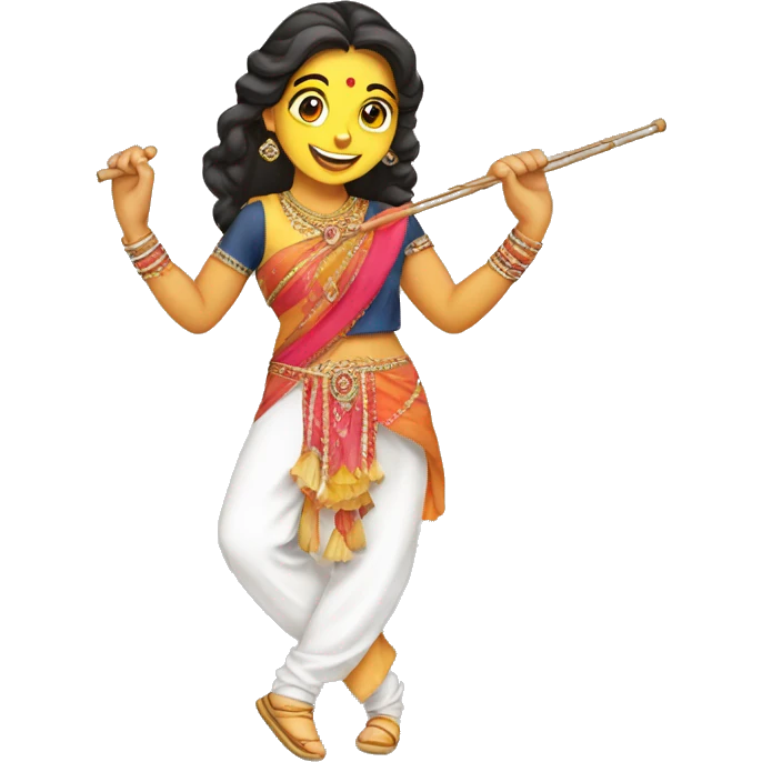 Dandiya emoji