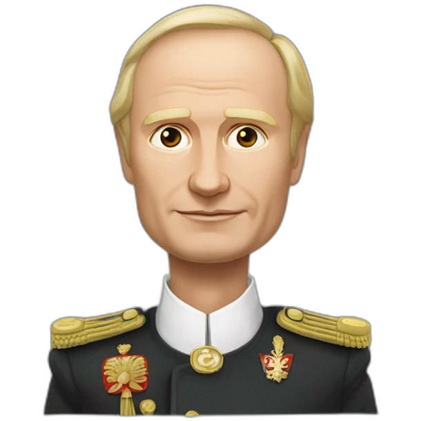 Vladimir Poutine en mode karaté emoji