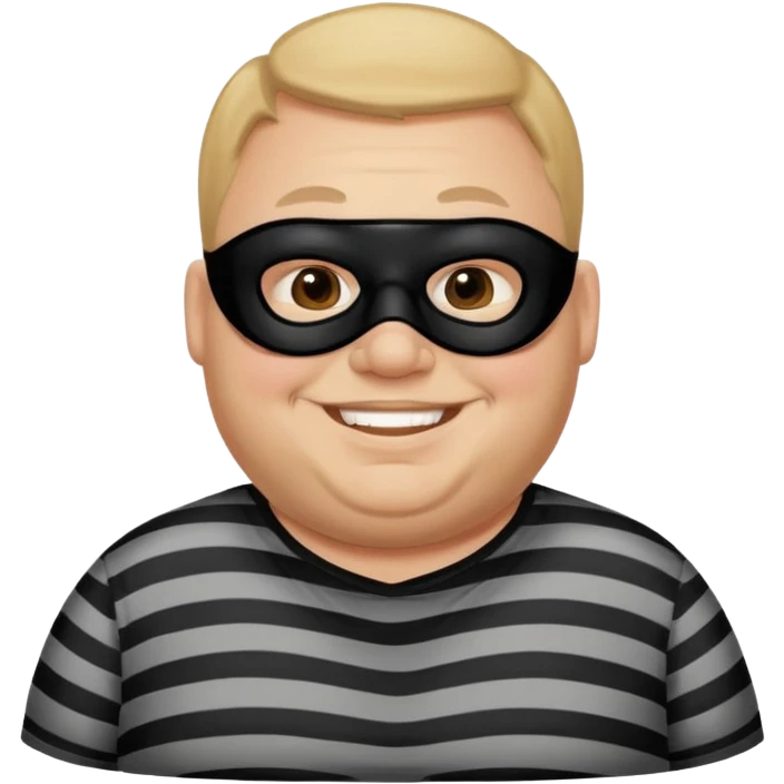 thief very fat man emoji