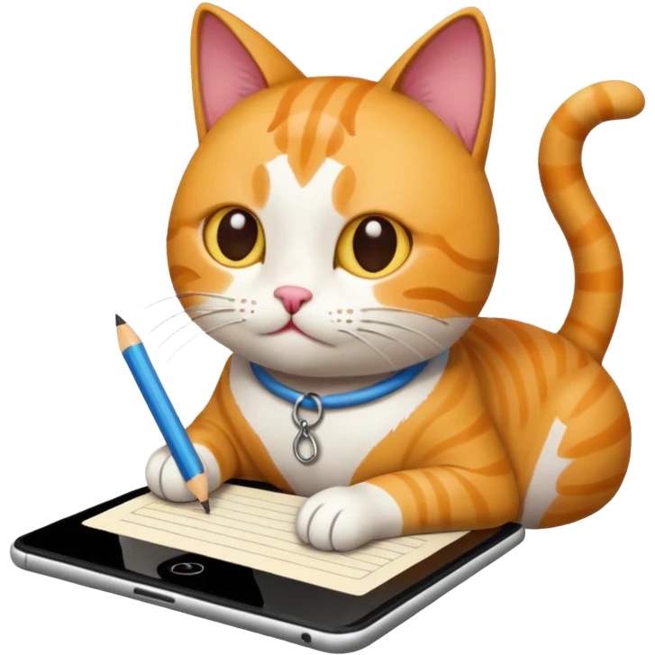 code writing cat emoji