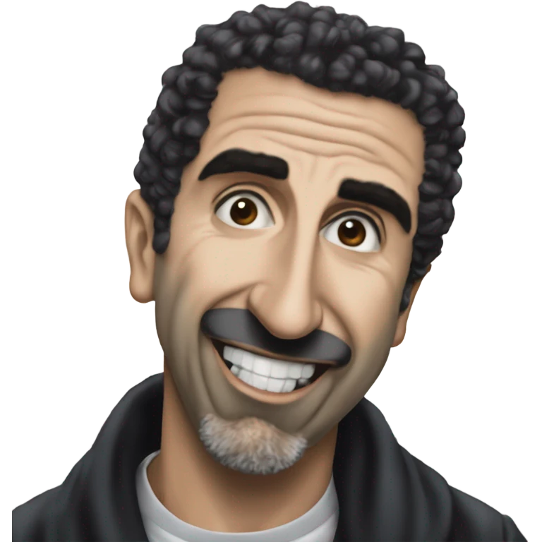 Serj tankian silly face emoji